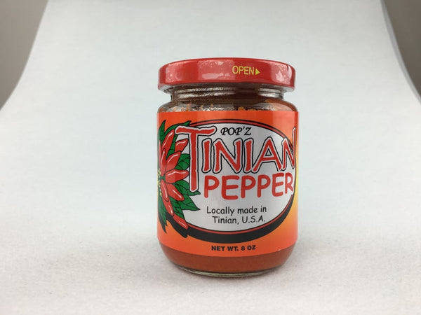 6 bottles Hot sauce Tinian Hot sauce 8oz POP'Z USD 59.50